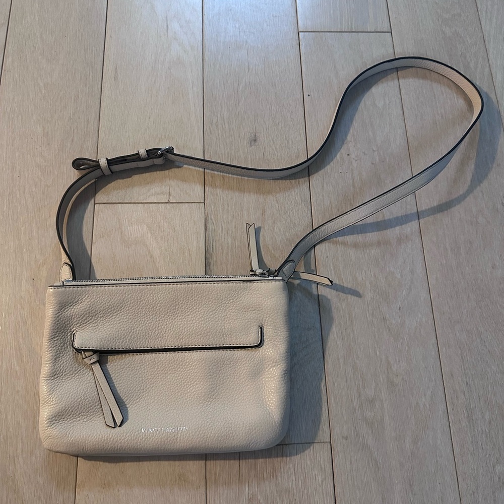Vince Camuto Elegant Cream Crossbody Bag
